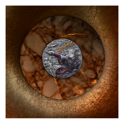 Harry Potter et la Coupe de Feu - Pièce de collection en argent de 2 oz