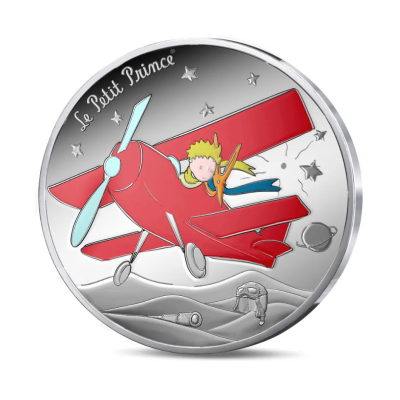 Le Petit Prince - Avion - 22,5g - pièce de collection en argent qualité proof