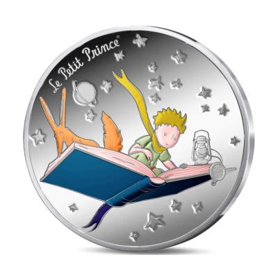 Le Petit Prince - Livre - 22,5g - pièce de collection en argent qualité proof