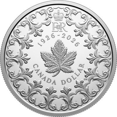 HM Queen Elizabeth II. - 100e anniversaire - 23,17g - Pièce de collection en argent