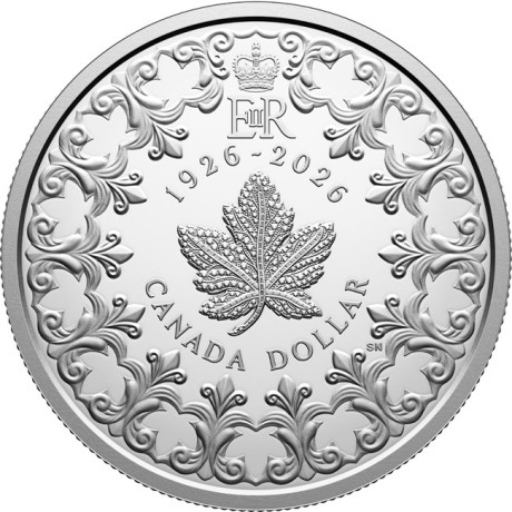 HM Queen Elizabeth II. - 100e anniversaire - 23,17g - Pièce de collection en argent