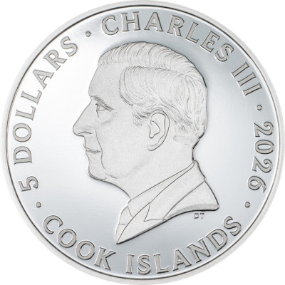 Les sept péchés capitaux - La paresse - (2026) - 1 Oz - Pièce de collection à l'épreuve de l'argent