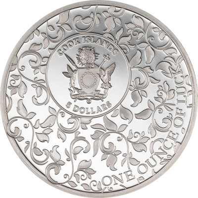 Once of Luck (2026) - Pièce de collection de 1 oz en argent à l'épreuve