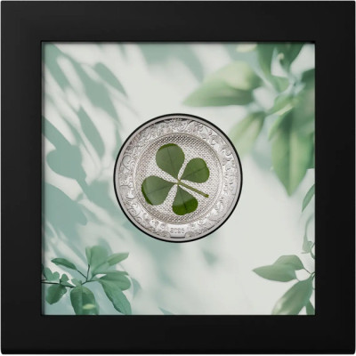 Once of Luck (2026) - Pièce de collection de 1 oz en argent à l'épreuve