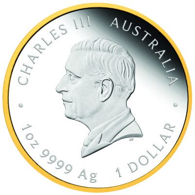 La première ruée vers l'or de l'Australie - 1 Oz - Pièce de collection en argent