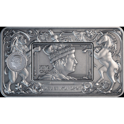 Portraits royaux - 2 Oz - Pièce de collection en argent