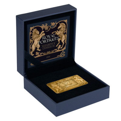 Portraits royaux - 2 Oz - Pièce de collection en argent