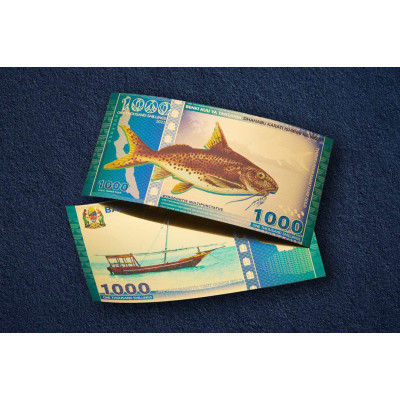Poisson-chat du lac Tanganyika Tanzanien 1000 Shilling
