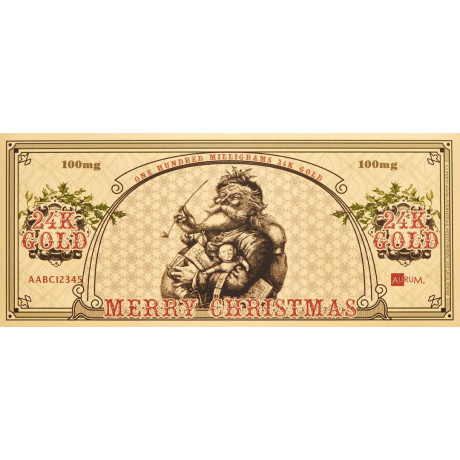 Santa Bucks Aurum - Billets en or 24k