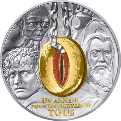 Le Seigneur des Anneaux - Pièce de collection en argent de 1 oz