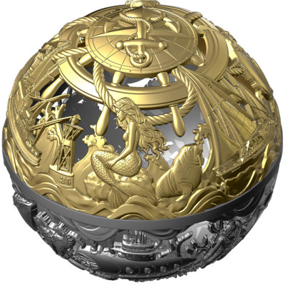 Sea & Surface - 2 Oz - Pièce de collection en argent