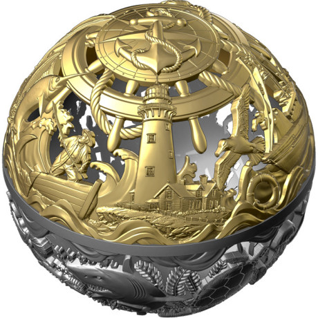Sea & Surface - 2 Oz - Pièce de collection en argent