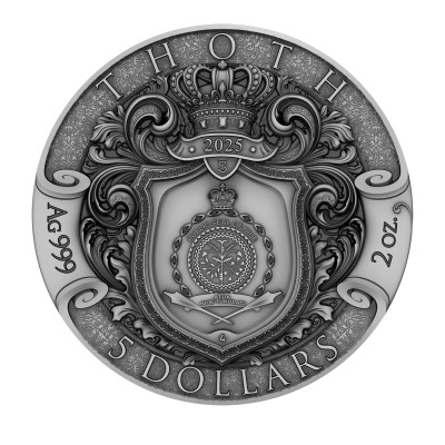 Thot - 2 Oz - Pièce de collection en argent