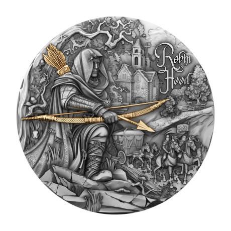 Robin des Bois - 2 Oz - Pièce de collection en argent