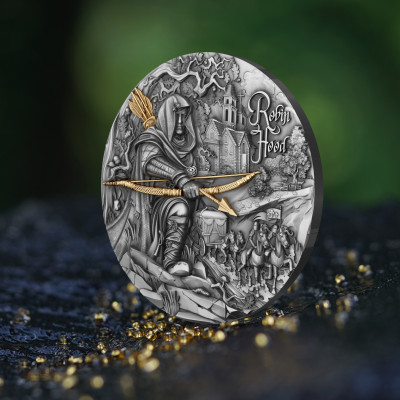 Robin des Bois - 2 Oz - Pièce de collection en argent