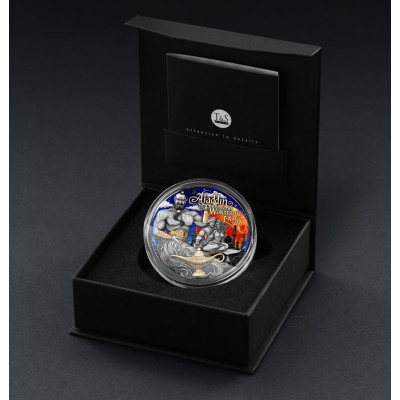 Aladin et la lampe magique - 2 Oz - Pièce de collection en argent