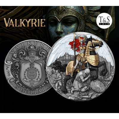 Valkyrie - 2 Oz - Pièce de collection en argent