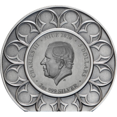 Imperial State Crown (2026) - 2 oz - pièce de collection en argent de qualité « proof »