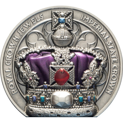 Imperial State Crown (2026) - 2 oz - pièce de collection en argent de qualité « proof »