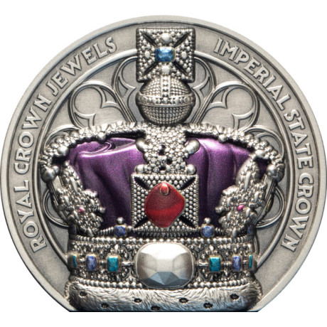 Imperial State Crown (2026) - 2 oz - pièce de collection en argent de qualité « proof »