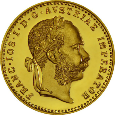 1 ducat NP de l'Empire austro-hongrois (1915) - Pièce d'or de collection