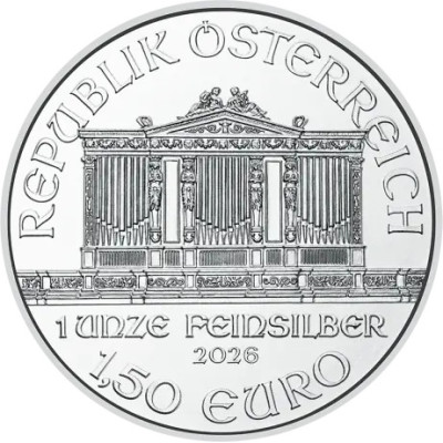 Orchestre philharmonique de Vienne (différentes années) - 1 oz - pièce d'investissement en argent