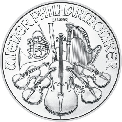 Orchestre philharmonique de Vienne (différentes années) - 1 oz - pièce d'investissement en argent