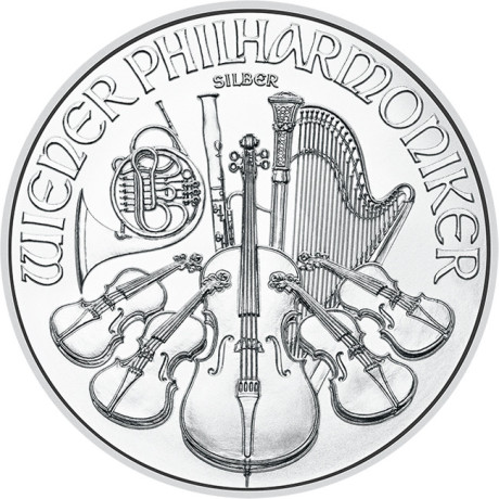 Orchestre philharmonique de Vienne (différentes années) - 1 oz - pièce d'investissement en argent