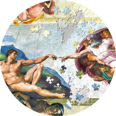 La Création d'Adam - 5 oz - pièce de collection en argent à assembler