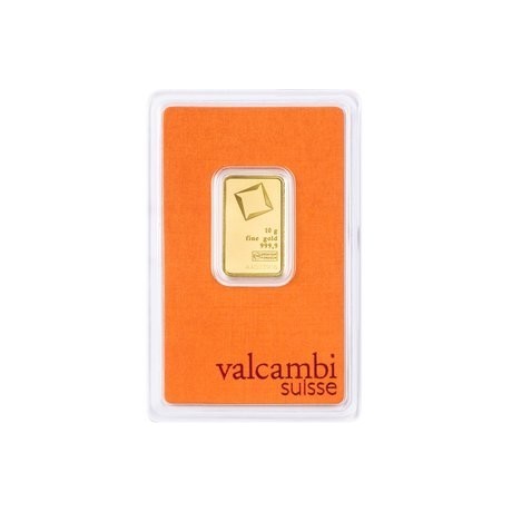 Valcambi 10 g - Investiční zlatý slitek