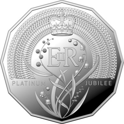 Jubilé de platine de Sa Majesté la reine Élisabeth II (2022) - 18,24 g - pièce de collection en argent