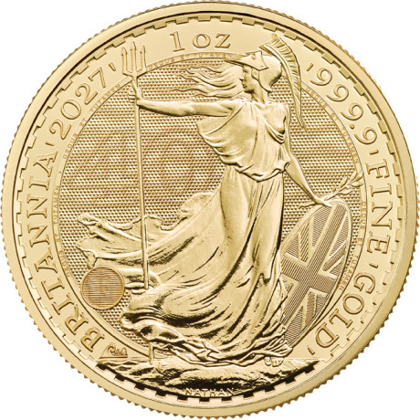 Britannia (2027) - 1 once - pièce d'investissement en or
