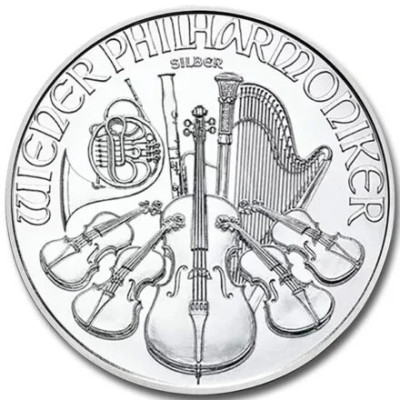 Orchestre philharmonique de Vienne (2027) - 1 once - pièce d'investissement en argent