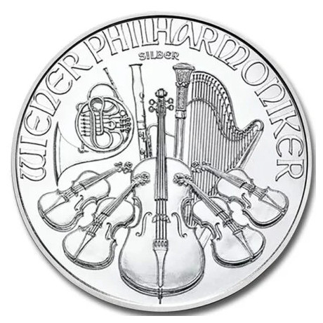 Orchestre philharmonique de Vienne (2027) - 1 once - pièce d'investissement en argent