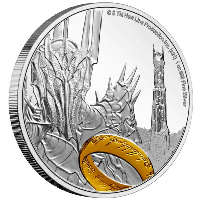 Le Seigneur des Anneaux - (série 2021) - 7 oz - pièces de collection en argent