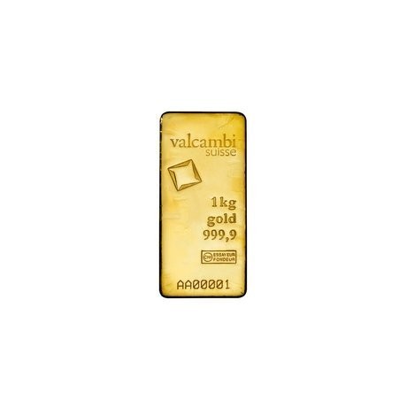 Valcambi 1000 g - Investiční zlatý slitek